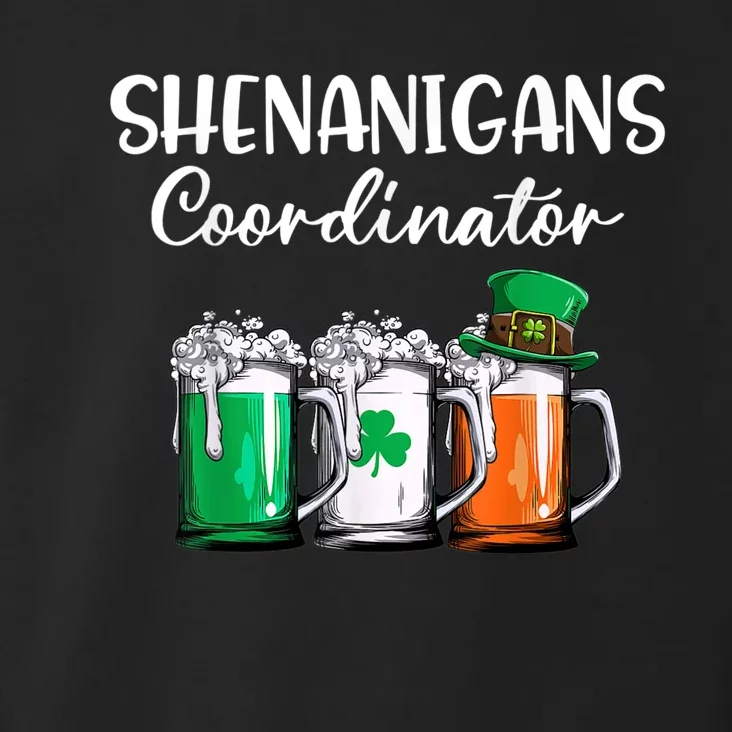 Shenanigans Coordinator St Patricks Day Green Gnomes Lovers Toddler Hoodie