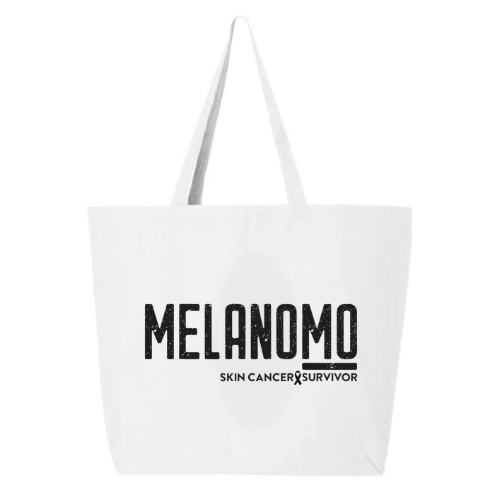 Skin Cancer Survivor Melanoma Awareness 25L Jumbo Tote