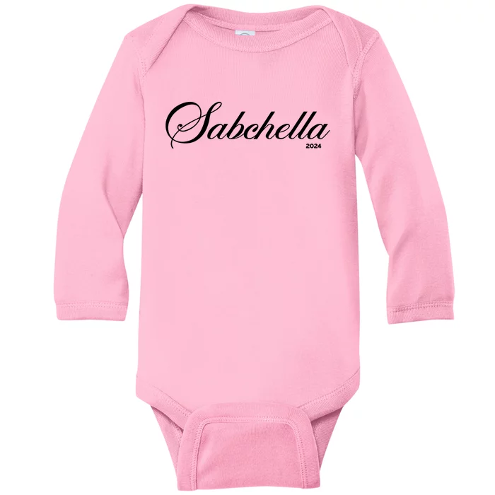 Sarah Carpenter Sabchella 2024 Baby Long Sleeve Bodysuit