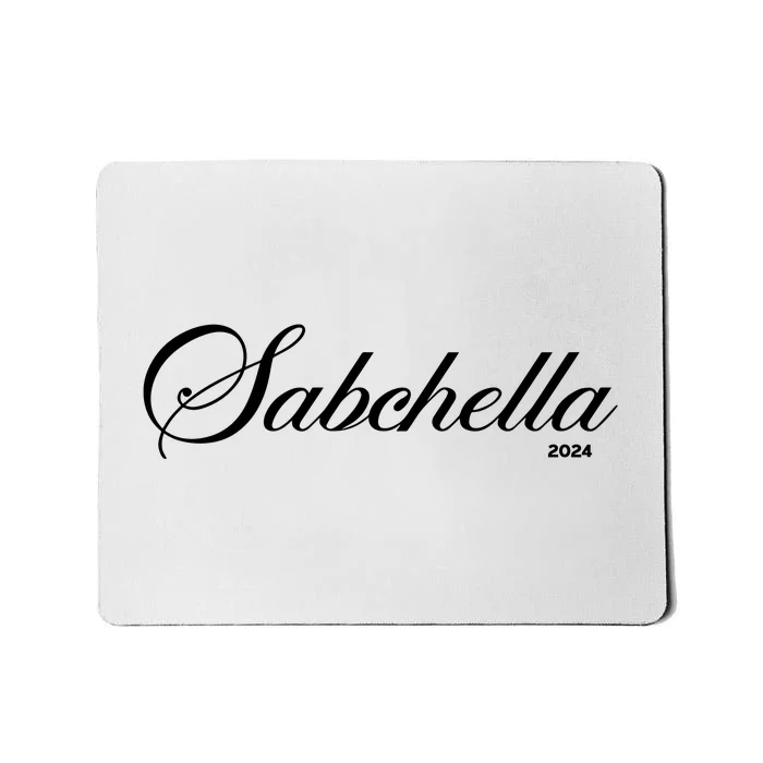 Sarah Carpenter Sabchella 2024 Mousepad