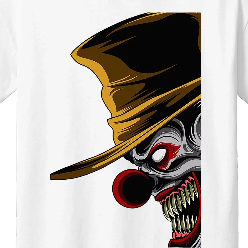 Scary Clown Kids T-Shirt