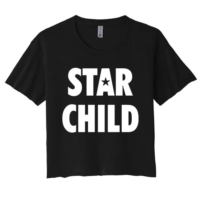 Star Child Women's Crop Top Tee