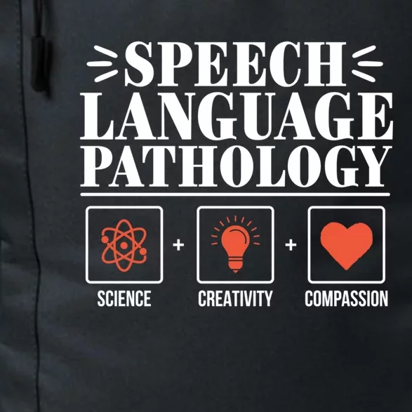 Science Cute Speech Language Pathology Slp Therapist Gift Daily Commute Backpack