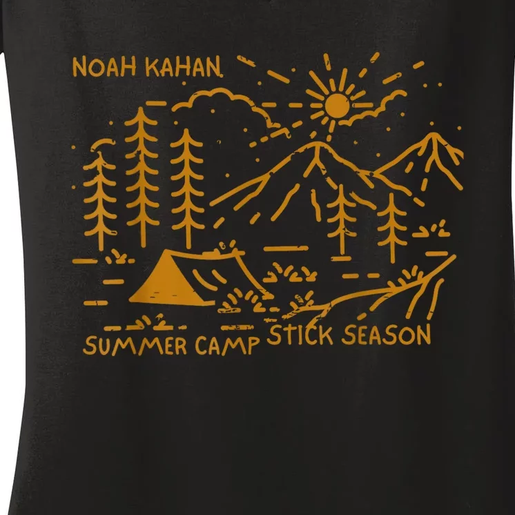 Summer Camp Stick Season Women's V-Neck T-Shirt