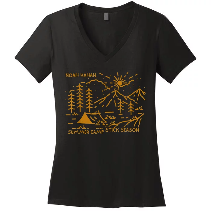 Summer Camp Stick Season Women's V-Neck T-Shirt