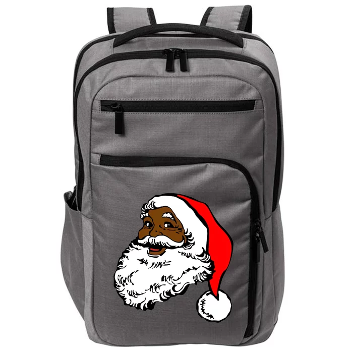 Santa Claus Santa Claus Cool Gift African American Pride Cute Gift Impact Tech Backpack