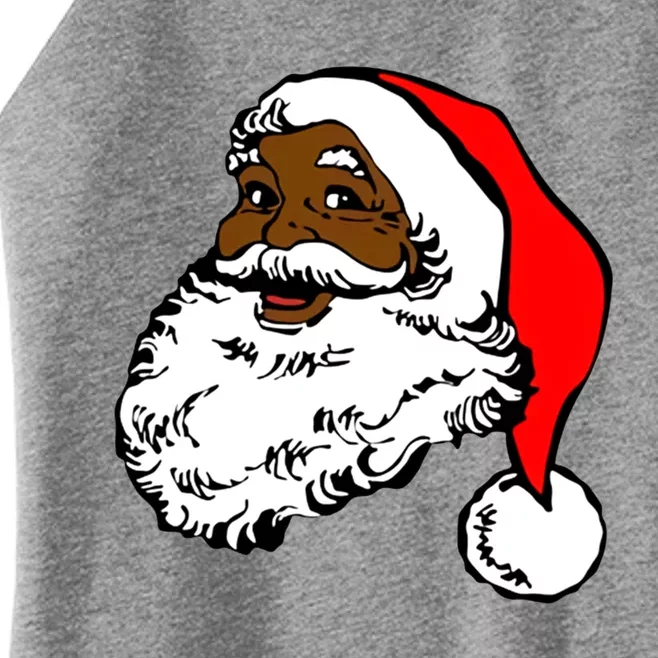 Santa Claus Santa Claus Cool Gift African American Pride Cute Gift Women’s Perfect Tri Rocker Tank