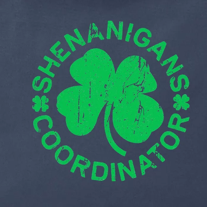 Shenanigans Coordinator Saint Patricks Day Zip Tote Bag