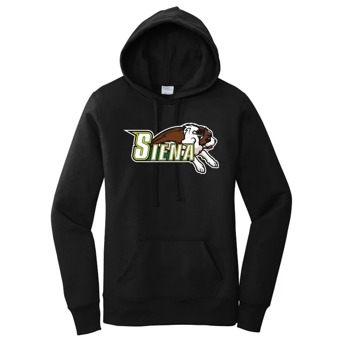 Siena College Saints Throwback St. Bernard Women's Pullover Hoodie