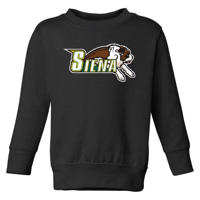 Siena College Saints Throwback St. Bernard Toddler Sweatshirt