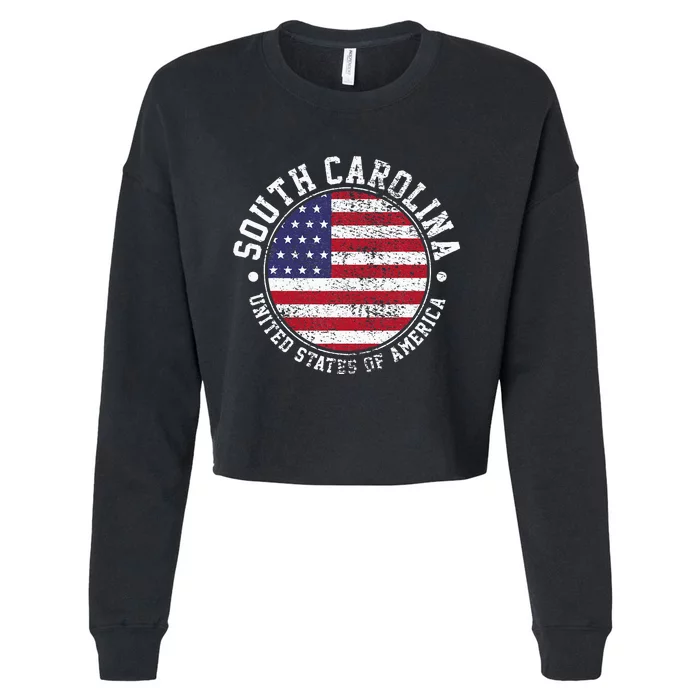 South Carolina Cropped Pullover Crew