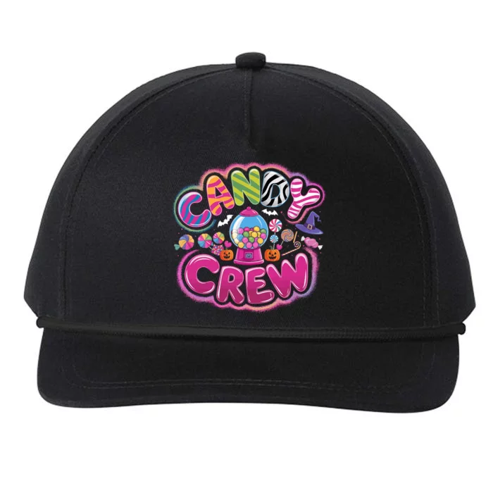 Sweetie Candy Squad Candy Land Candy Crew Halloween Pumpkins Snapback Five-Panel Rope Hat