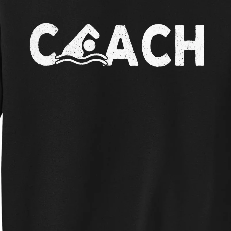 Swim Coach Swimming Coach Swim Teacher Swimmer Retro Sweatshirt