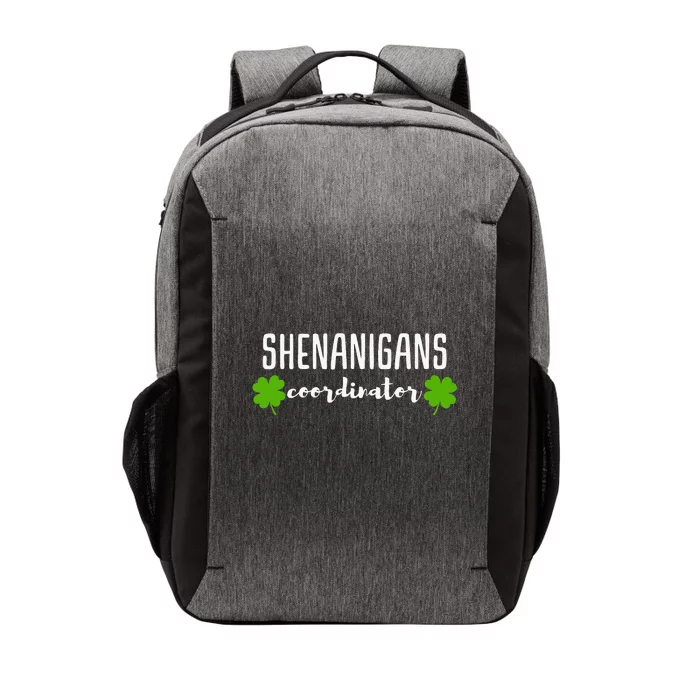 Shenanigans Coordinator Saint Irish Pats St Patrick's Day Vector Backpack