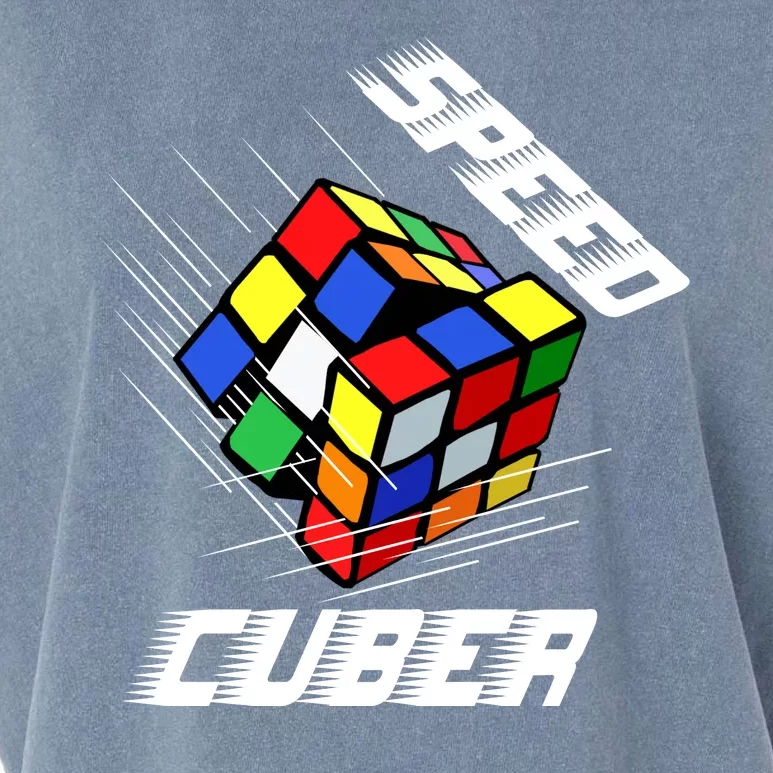 Speed Cuber Garment-Dyed Women's Muscle Tee