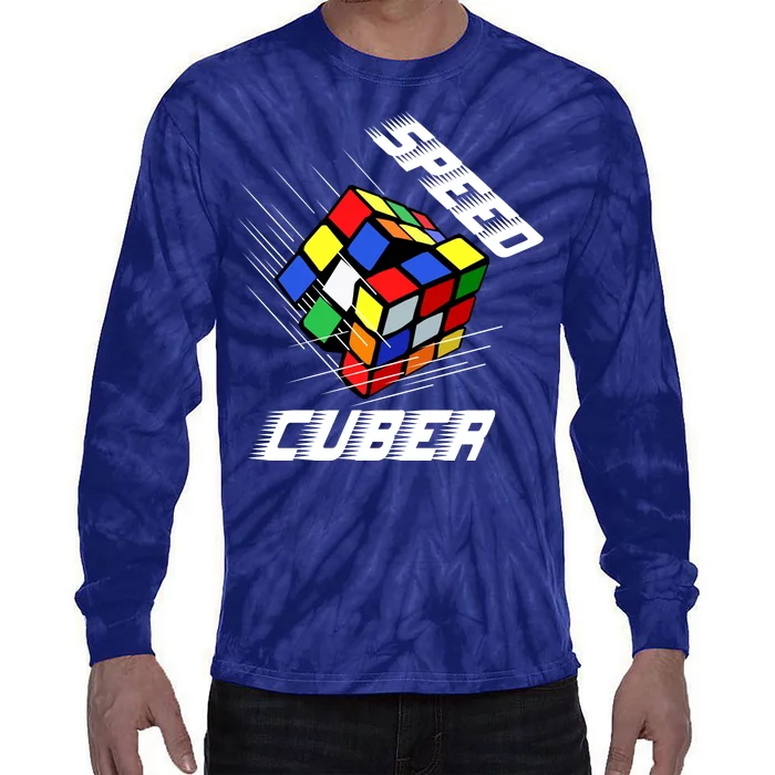 Speed Cuber Tie-Dye Long Sleeve Shirt