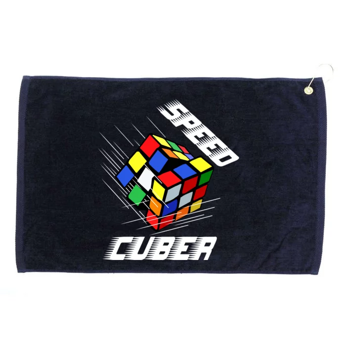 Speed Cuber Grommeted Golf Towel