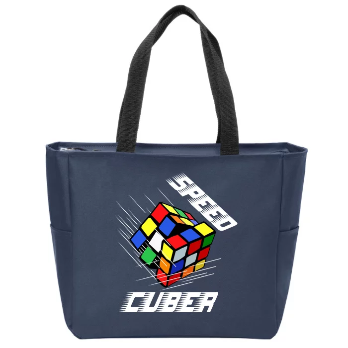 Speed Cuber Zip Tote Bag