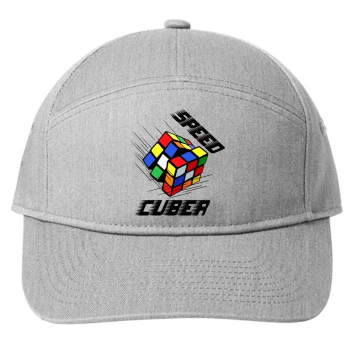 Speed Cuber 7-Panel Snapback Hat