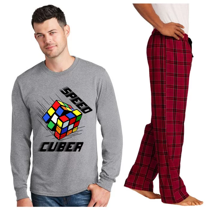 Speed Cuber Long Sleeve Pajama Set