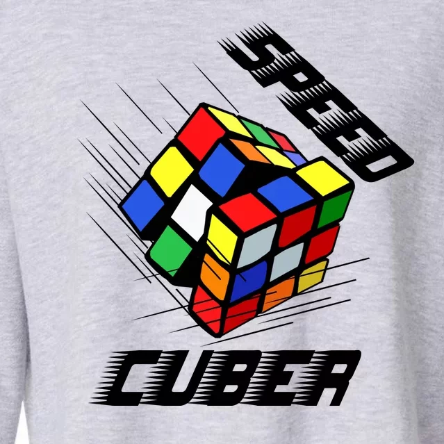 Speed Cuber Cropped Pullover Crew