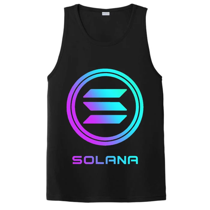 Solana Crypto Sol Coin Blockchain Decentralized Application Performance Tank