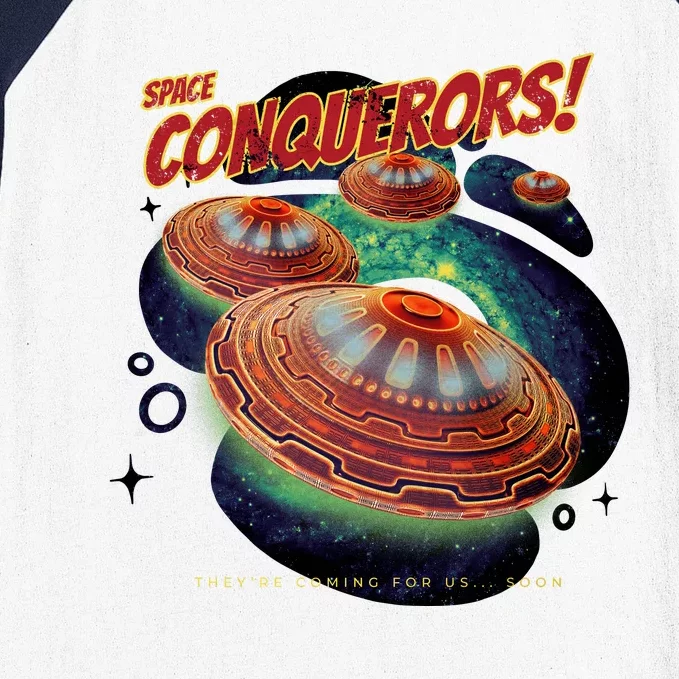 Space Conquerors Baseball Sleeve Shirt