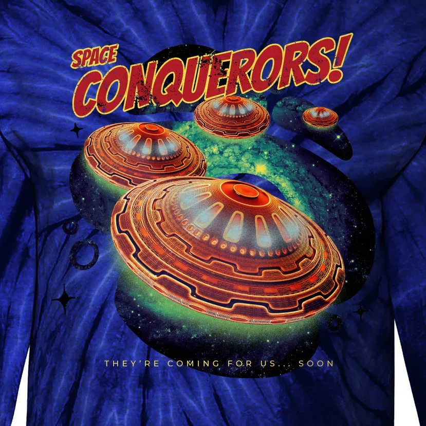 Space Conquerors Tie-Dye Long Sleeve Shirt