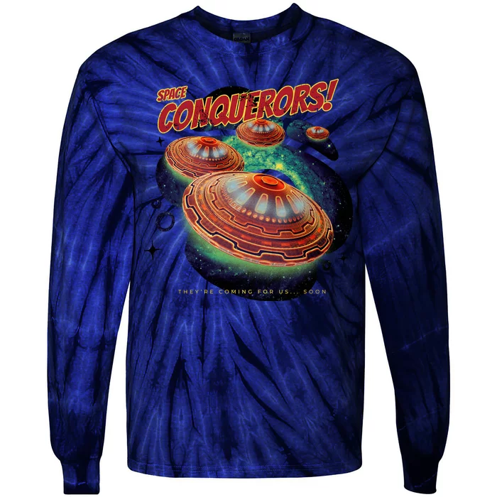 Space Conquerors Tie-Dye Long Sleeve Shirt