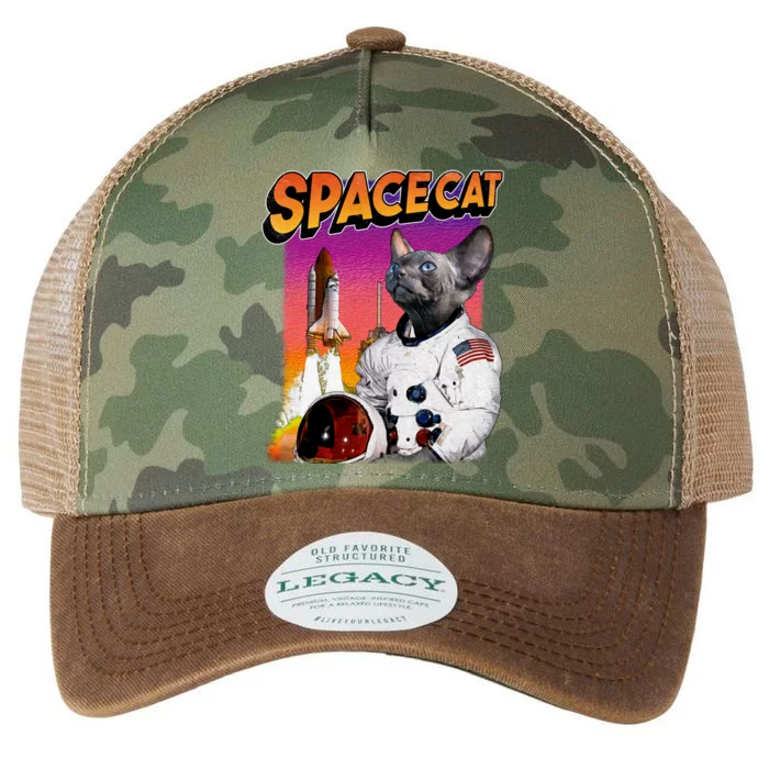 Space Cat Legacy Tie Dye Trucker Hat