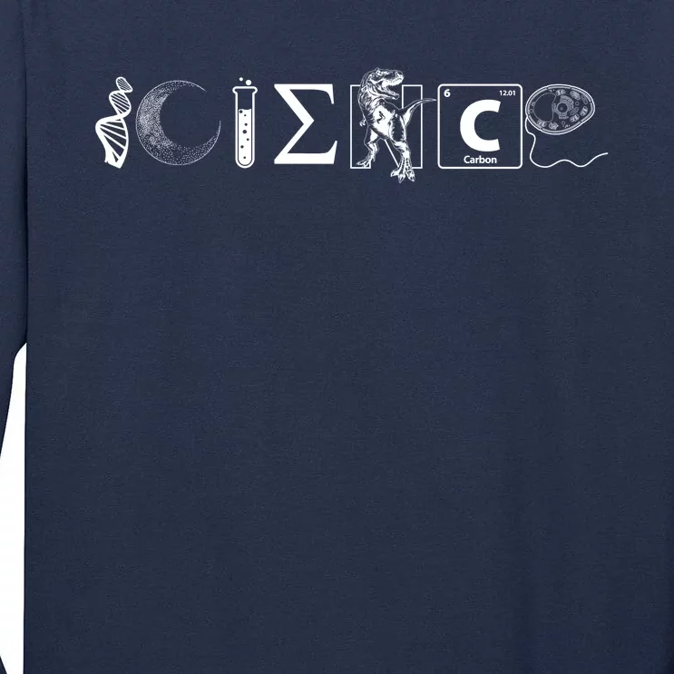 Science Coexist Tall Long Sleeve T-Shirt