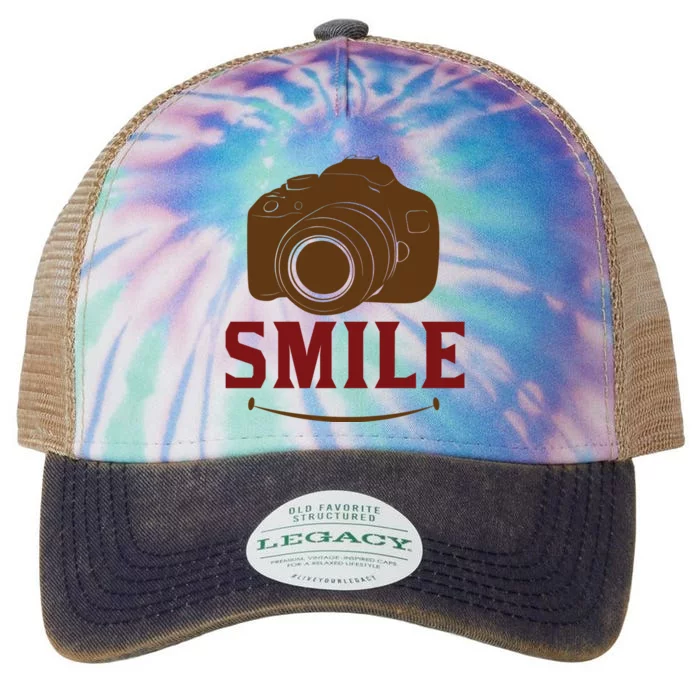 Smile Camera Legacy Tie Dye Trucker Hat