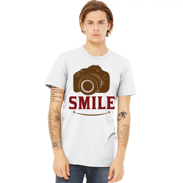 Smile Camera Premium T-Shirt