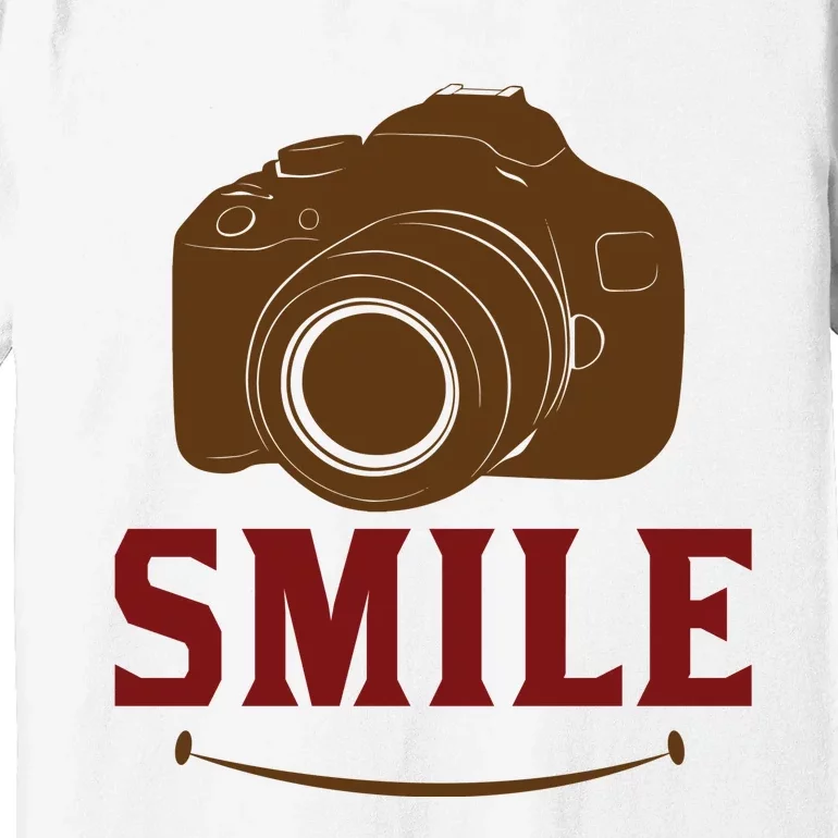 Smile Camera Premium T-Shirt