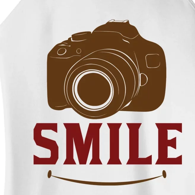 Smile Camera Women’s Perfect Tri Rocker Tank