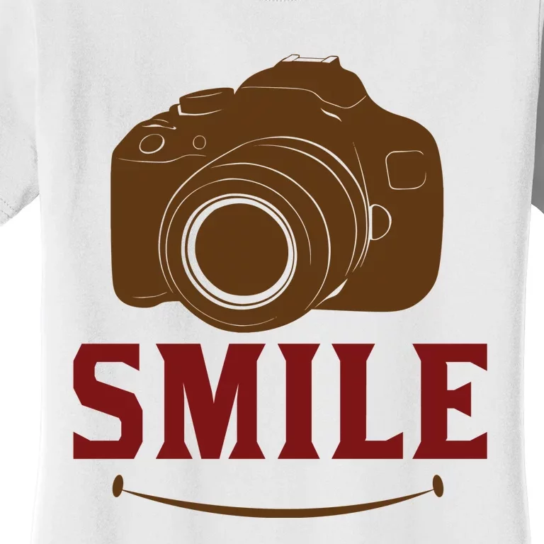 Smile Camera Women's T-Shirt