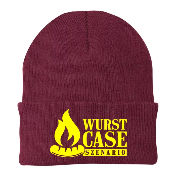 Sausage Case Scenario Sausage Grill Sayings Knit Cap Winter Beanie