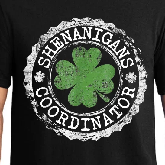 Shenanigans Coordinator Shamrock St. Patrick's Day Pajama Set