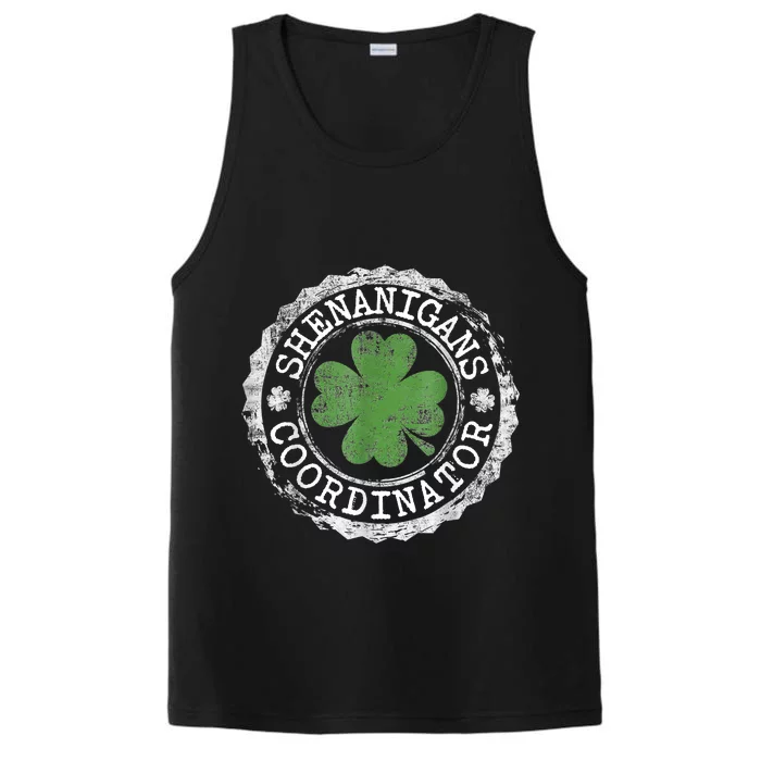 Shenanigans Coordinator Shamrock St. Patrick's Day Performance Tank