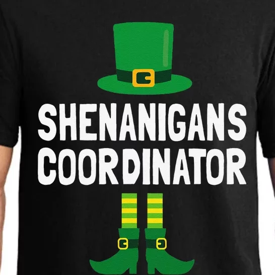 Shenanigans Coordinator St Patricks Day Pajama Set