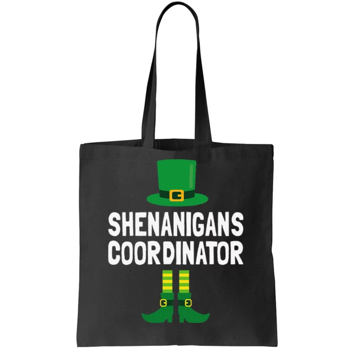 Shenanigans Coordinator St Patricks Day Tote Bag