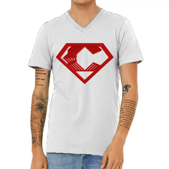 Super Cincyr V-Neck T-Shirt