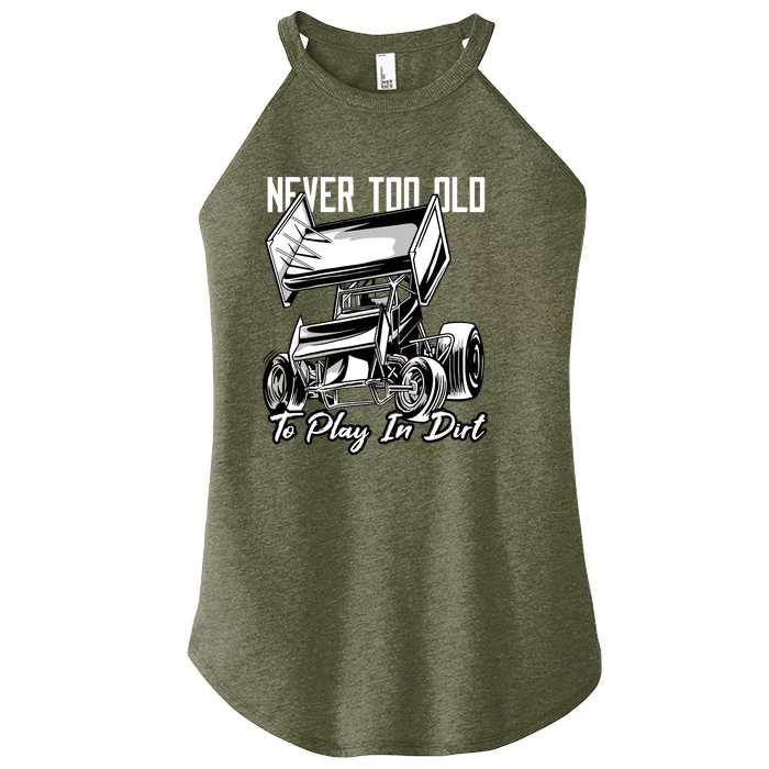 Sprint Car Women’s Perfect Tri Rocker Tank