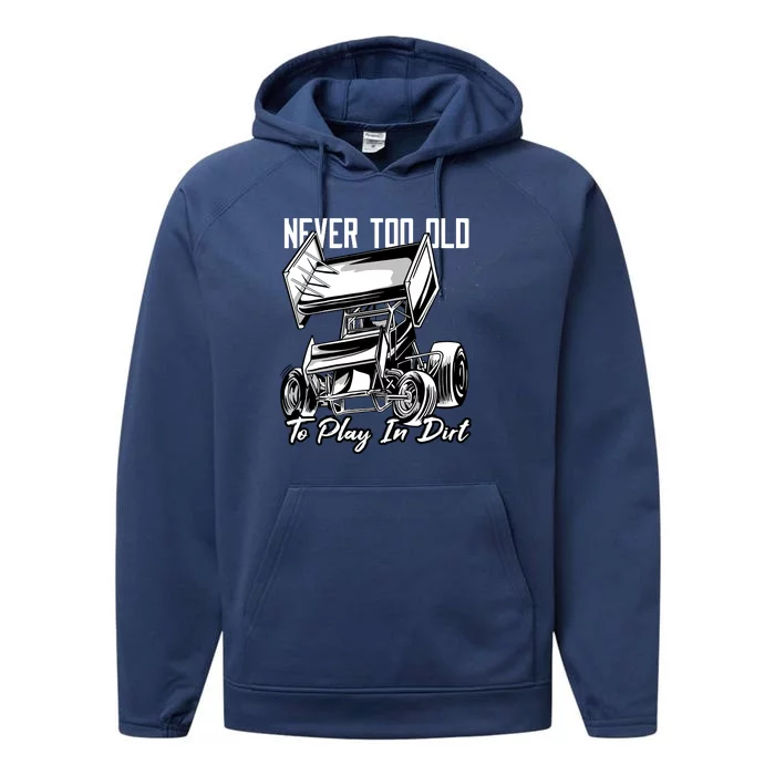 Sprint Car Performance Fleece Hoodie