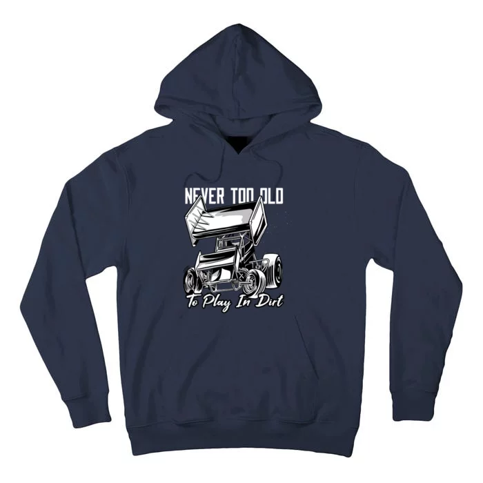 Sprint Car Tall Hoodie