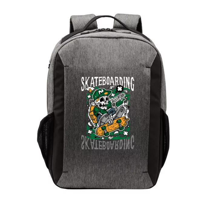 Santa Cruz Skateboarding Skull Skateboard Street Wear Vector Backpack