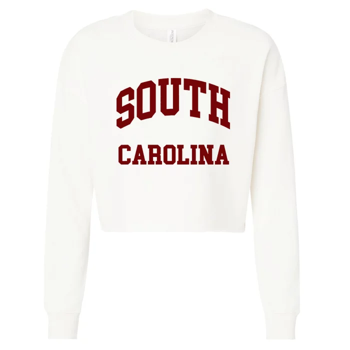 South Carolina Cropped Pullover Crew