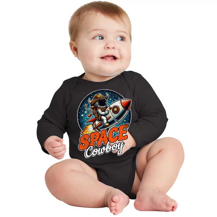 Space Cowboy Baby Long Sleeve Bodysuit