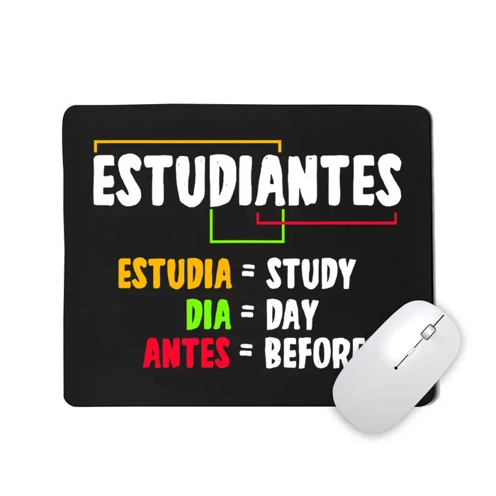 Spanish Class Students Teacher Language Educator Mousepad