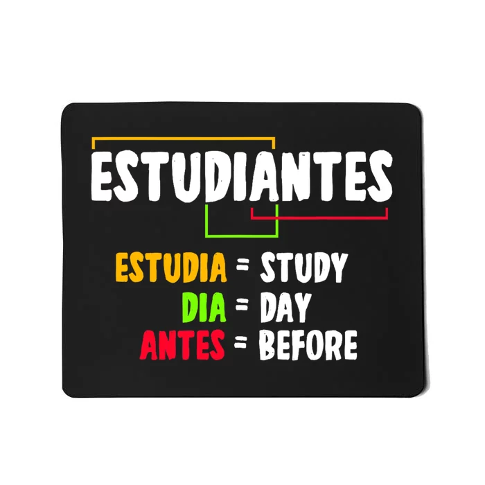 Spanish Class Students Teacher Language Educator Mousepad